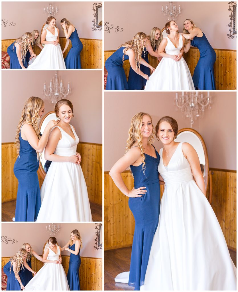 Bridesmaids with bride | Montrose Co Photographer 
