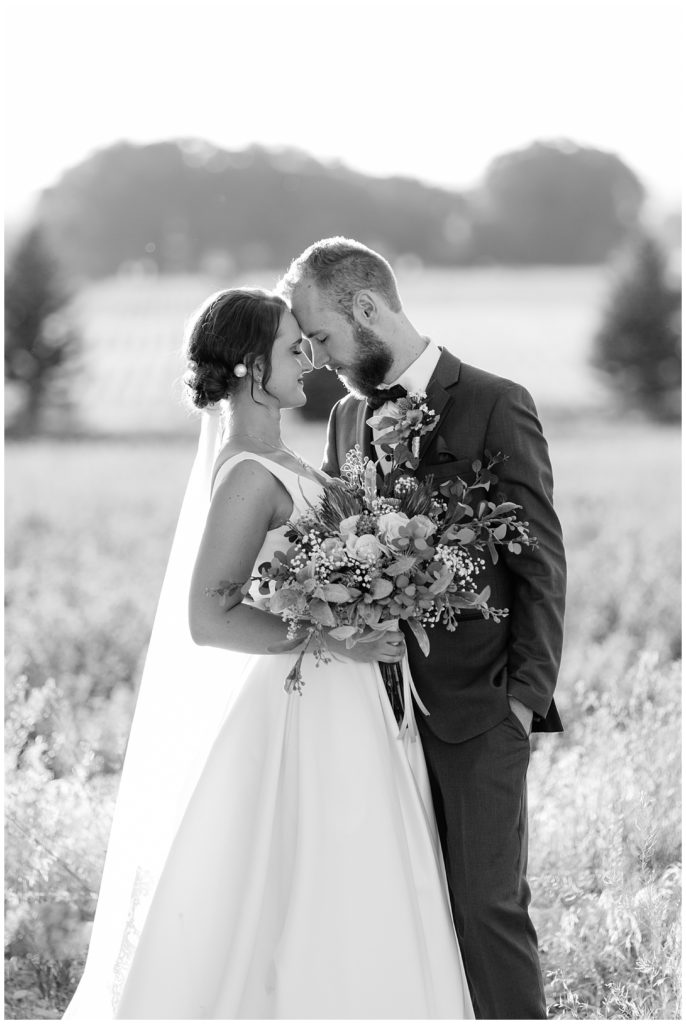 black and white wedding portrait | Montrose CO Wedding Photographer | Lock Stock & Barrel Wedding 
