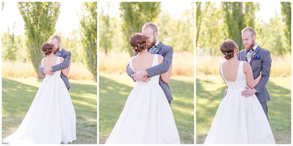 First look images | Montrose CO Wedding Photographer 