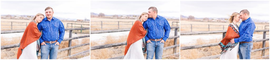 Mountain View Engagement | Fence photos 