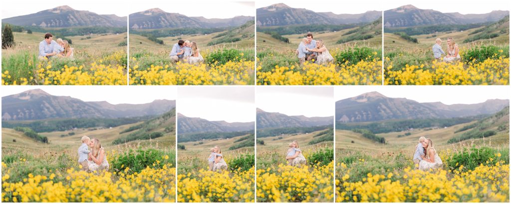 Wildflower family session 