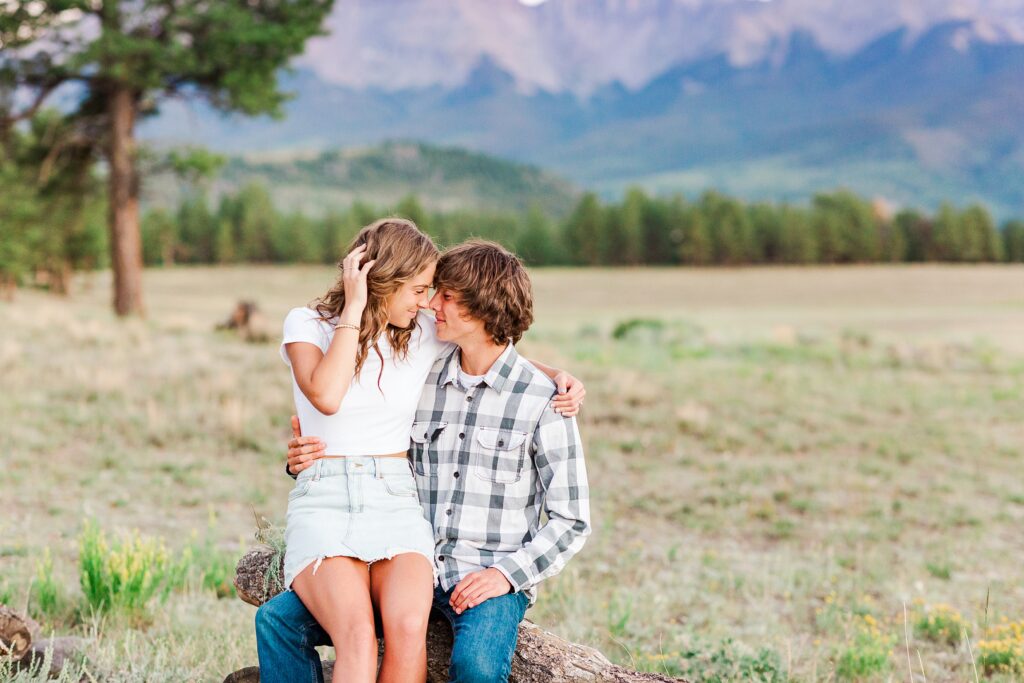 Top of the pines Engagement session 