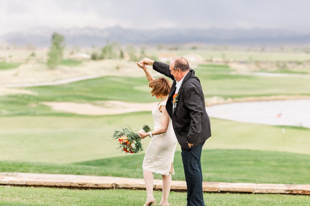 Bridges Golf Course Montrose Wedding