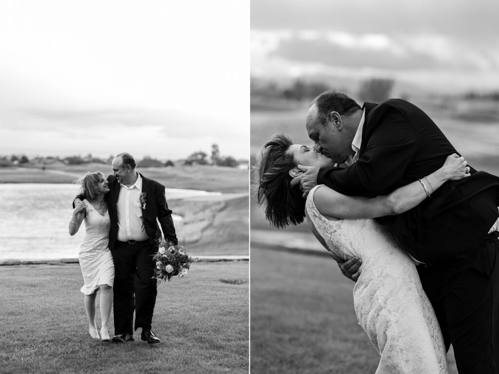 Bridges Golf Course Montrose Wedding
Black and white wedding portraits 