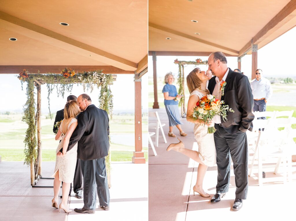 Bridges Golf Course Montrose Wedding
Bride and Groom walking down the asile