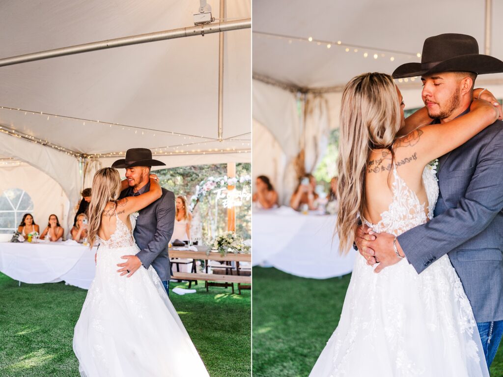 Arrowhead boho wedding
arrowhead wedding
cowboy wedding
gorgeous forrest colorado wedding
colorado brides
colorado weddings
first dance images
