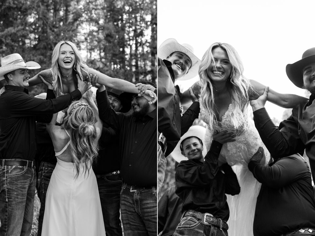 Arrowhead boho wedding
arrowhead wedding
cowboy wedding
gorgeous forrest colorado wedding
colorado brides
colorado weddings
bridal party 
black and white bridal wedding