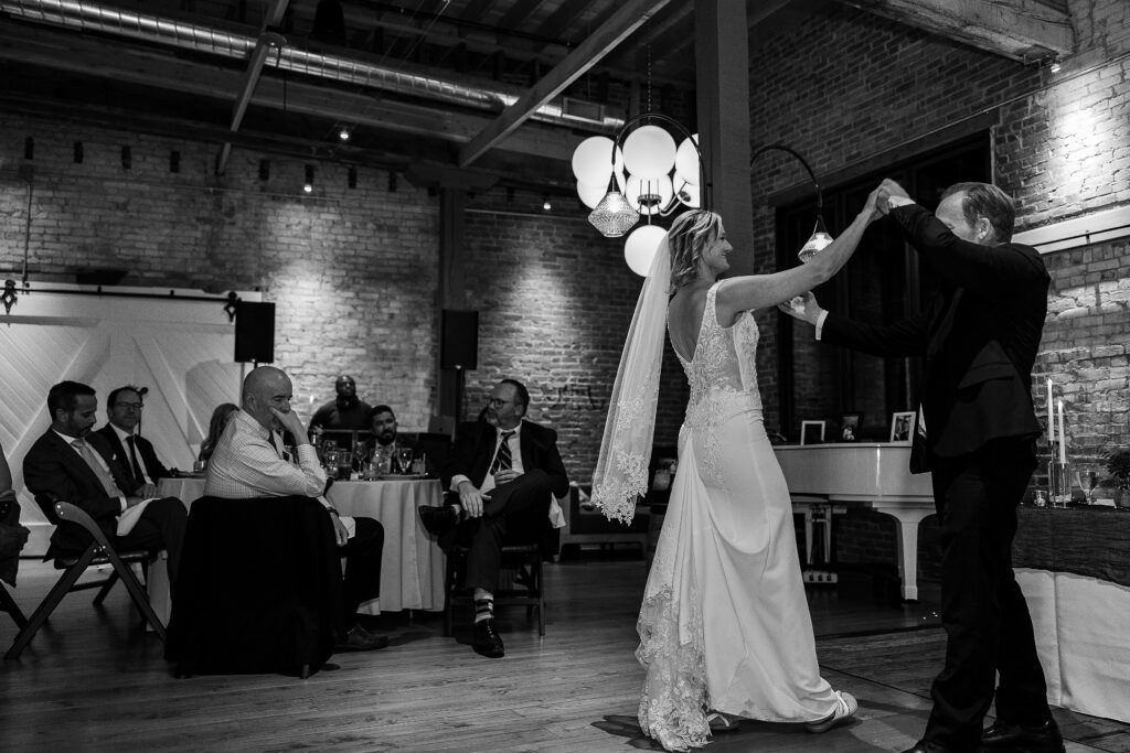 dance floor moments at Ouray wedding reception at The Association