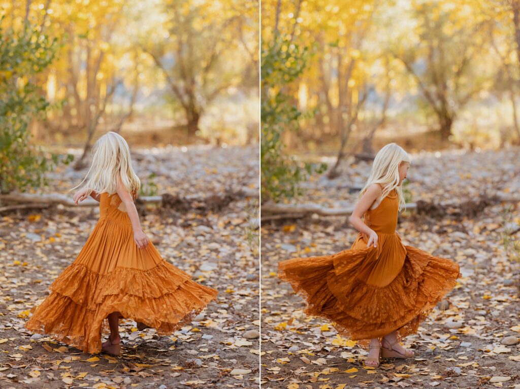 Natural portrait of child during Grand Junction Colorado family session