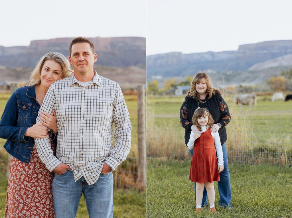 Soft evening light during Grand Junction Colorado family photography session