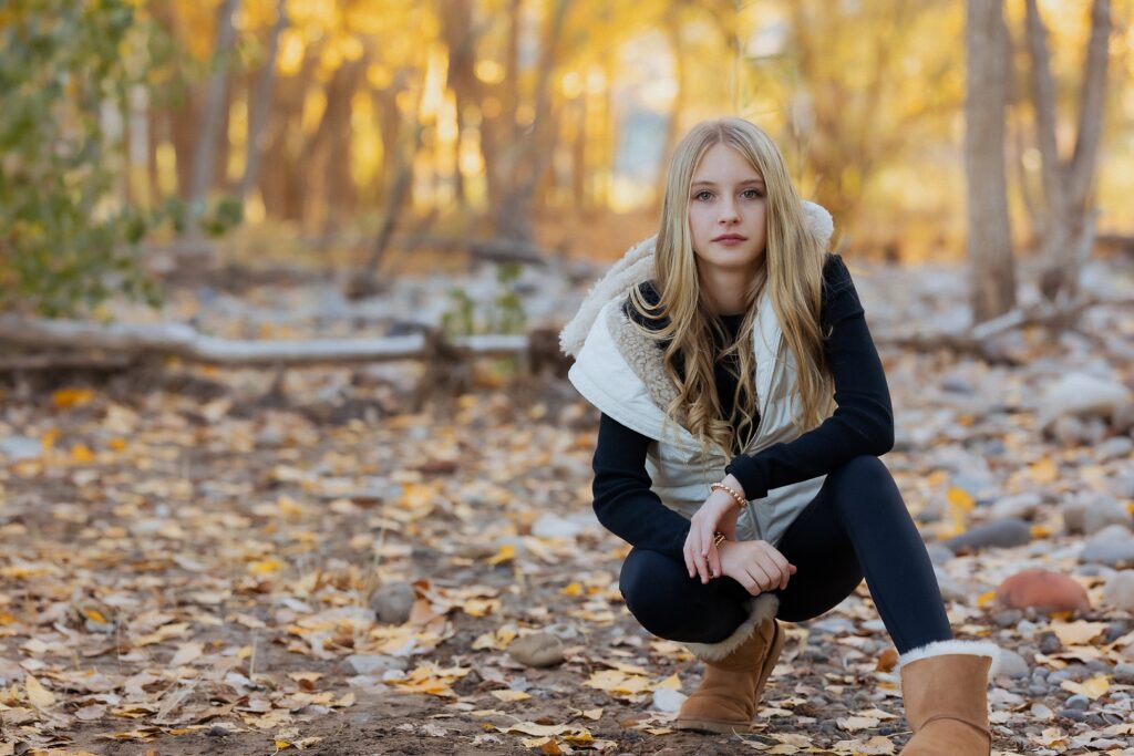 Natural portrait of child during Grand Junction Colorado family session